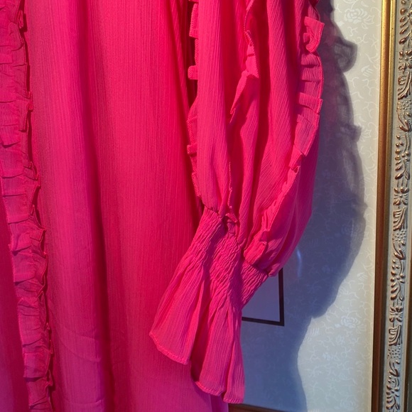 ***NWOT***H&M Chiffon Maxi Dress - Picture 8 of 12